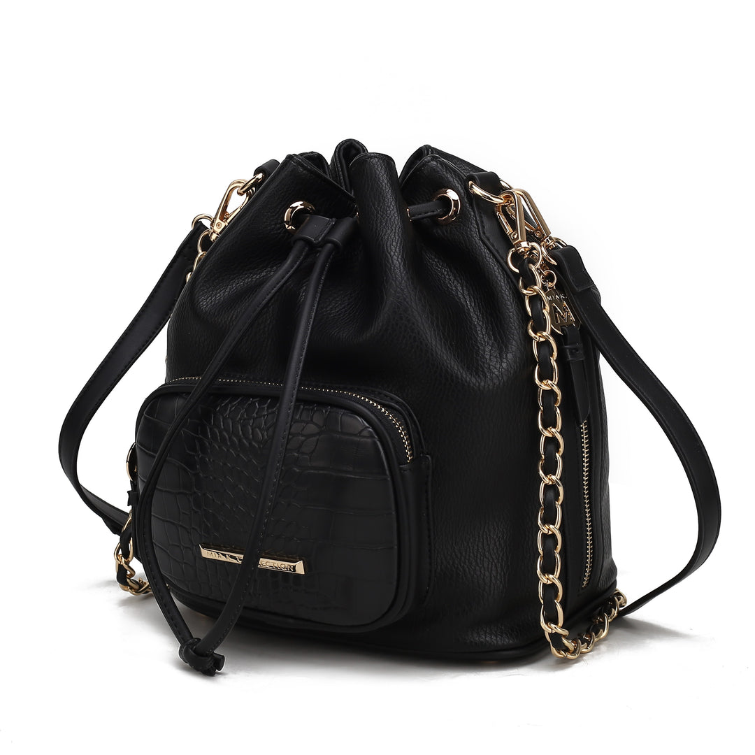 Brown Mkf Azalea Bucket Bag By Mia K