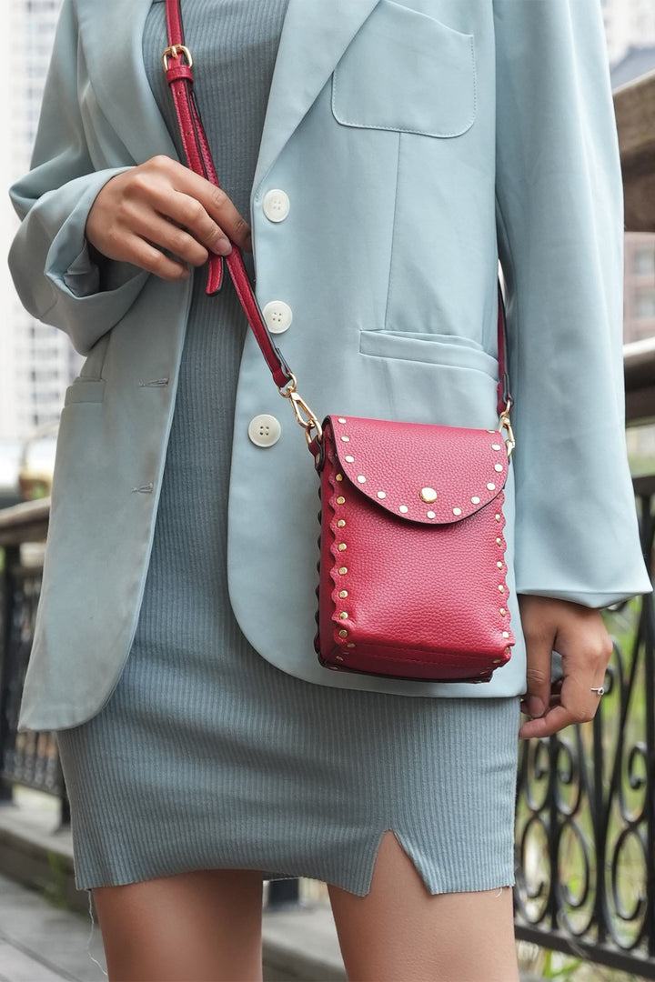 Brown Mkf Filomena Vegan Leather Crossbody By Mia K