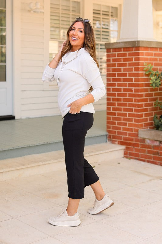 The Gabriella High Waisted Gaucho Pants 2