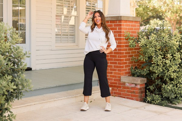 The Gabriella High Waisted Gaucho Pants 2