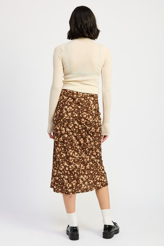 Bias Midi Skirt