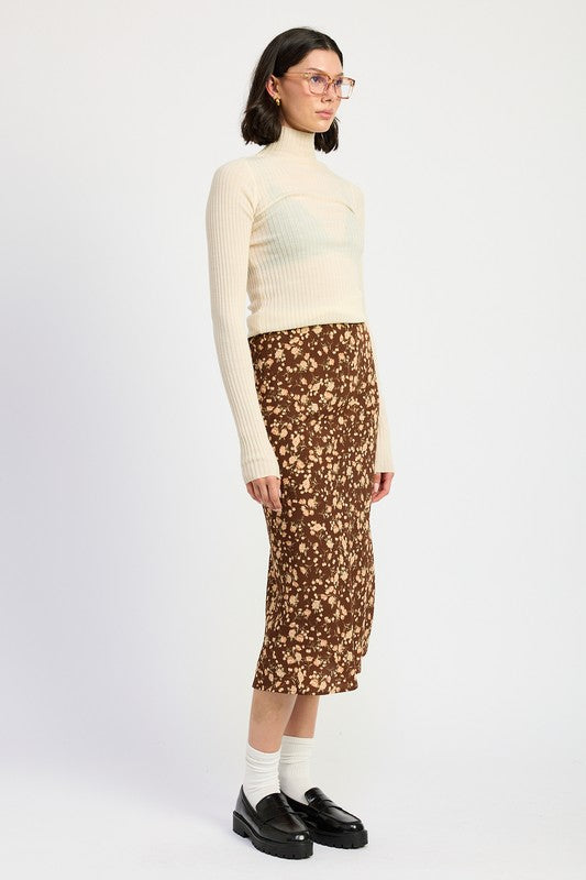 Bias Midi Skirt