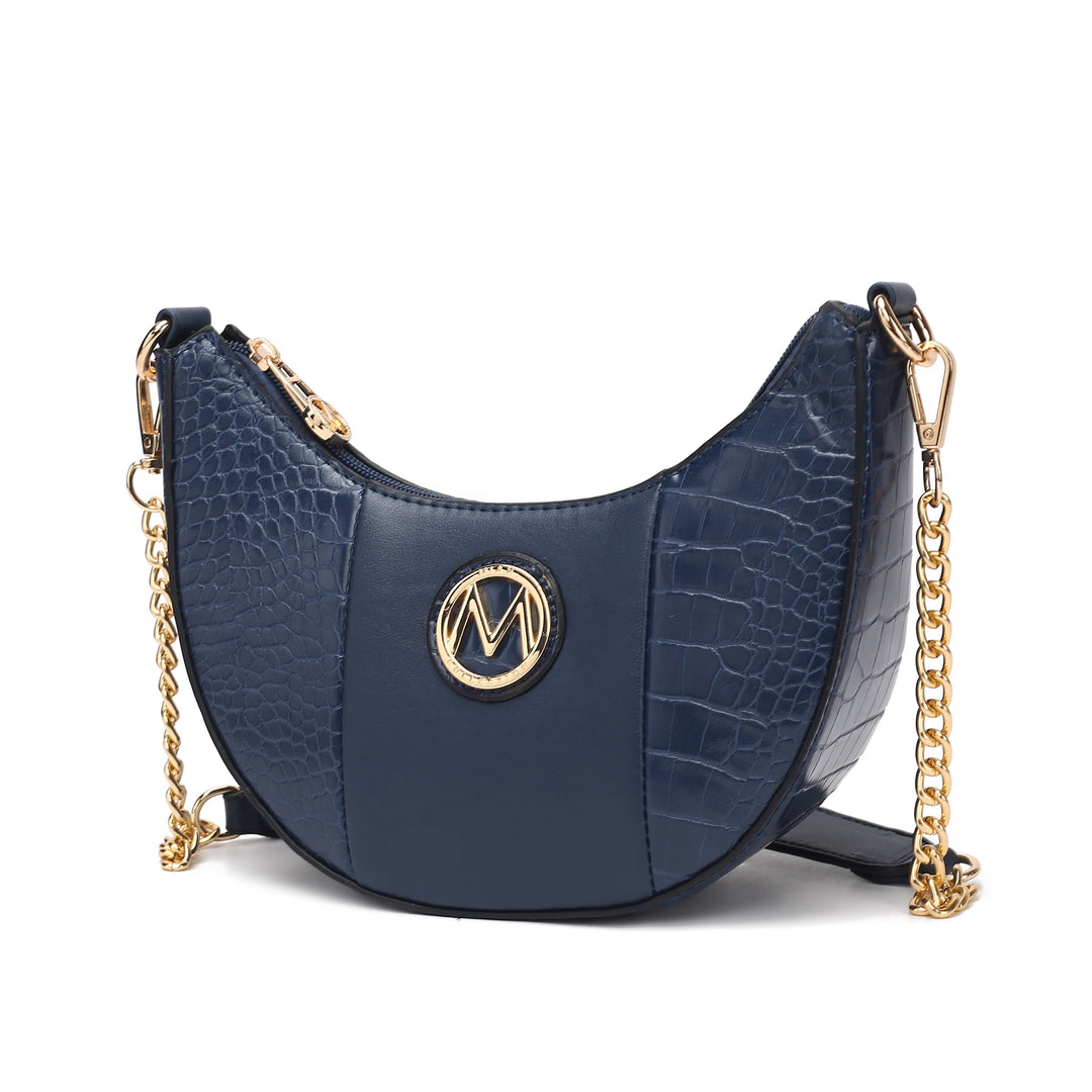 Red Mkf Amira Vegan Leather Shoulder Bag By Mia K
