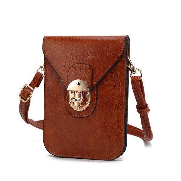 Denim Mkf Havana Womens Phone Crossbody Bag By Mia K