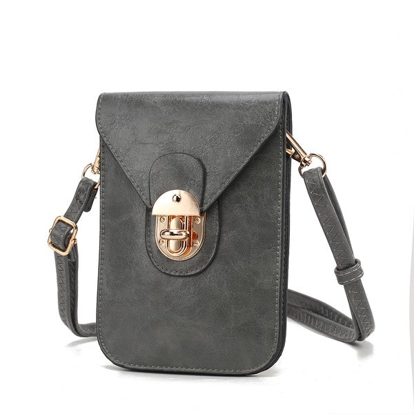 Mustard Mkf Havana Womens Phone Crossbody Bag By Mia K