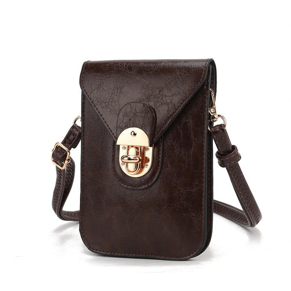 Mkf Havana Womens Phone Crossbody Bag By Mia K