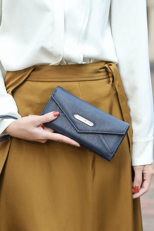 Mkf Lux Womens Hobo Bag With Wallet By Mia K