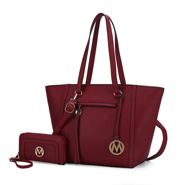 Mkf Alexandra Tote Bag By Mia K With Wallet