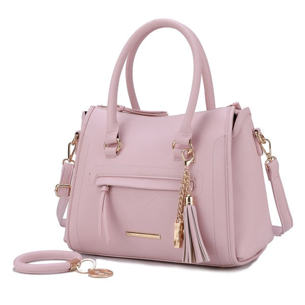 Mkf Valeria Satchel With Keyring By Mia K