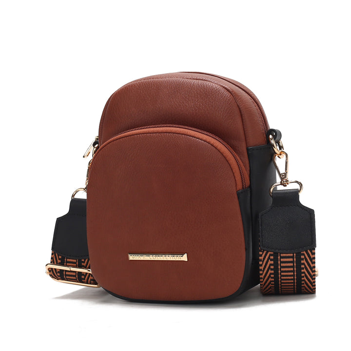 Coral Mkf Rachel Crossbody Bag Vegan Leather By Mia K