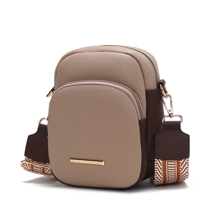 Yellow Mkf Rachel Crossbody Bag Vegan Leather By Mia K