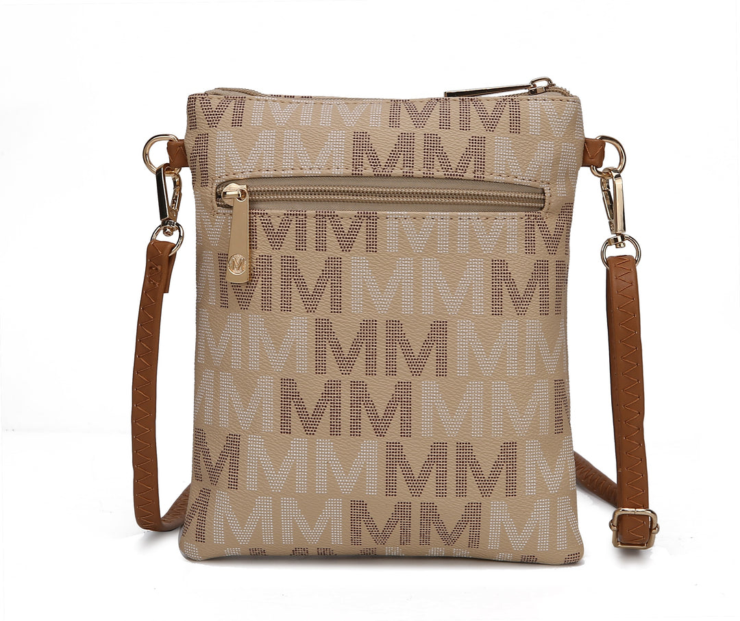 Mkf Gaia Milan M Signature Crossbody By Mia K