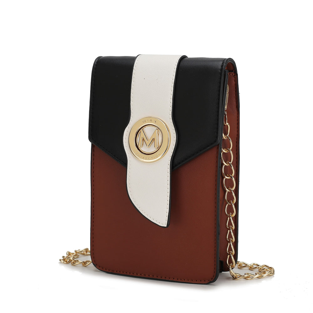 Blush Mkf Dixie Phone Crossbody Bag By Mia K