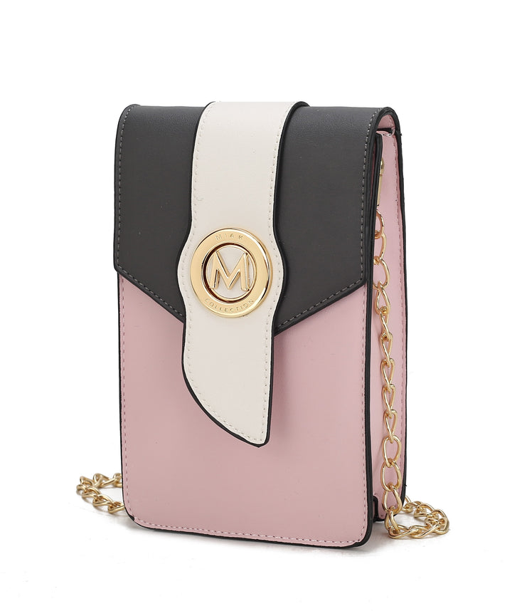 Navy Mkf Dixie Phone Crossbody Bag By Mia K