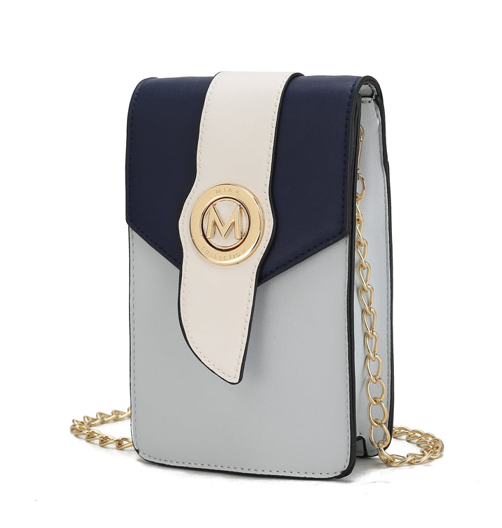 Cognac Mkf Dixie Phone Crossbody Bag By Mia K