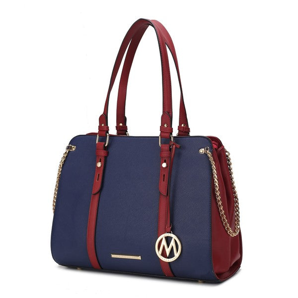 Mkf Amy Vegan Leather Women Tote Bag By Mia K