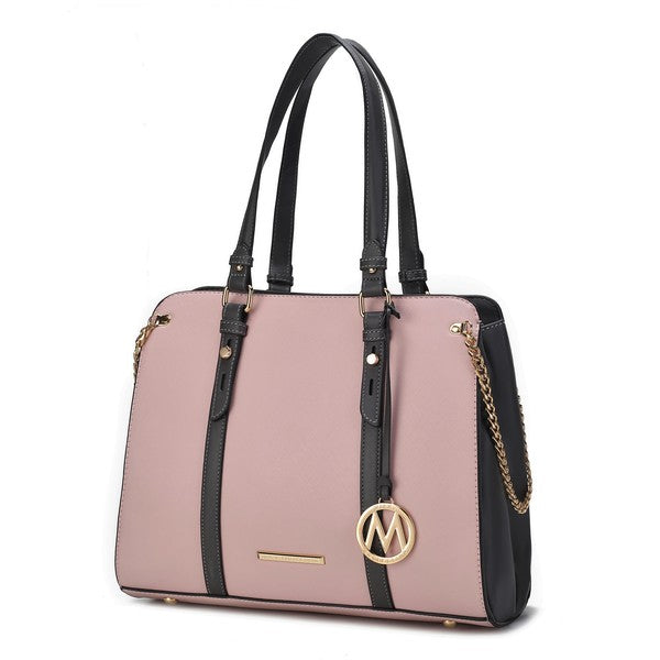 Mkf Amy Vegan Leather Women Tote Bag By Mia K