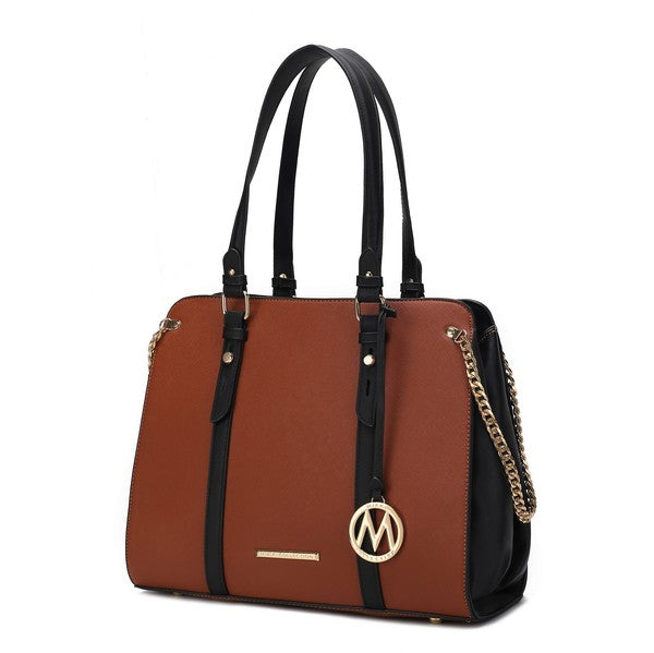Mkf Amy Vegan Leather Women Tote Bag By Mia K