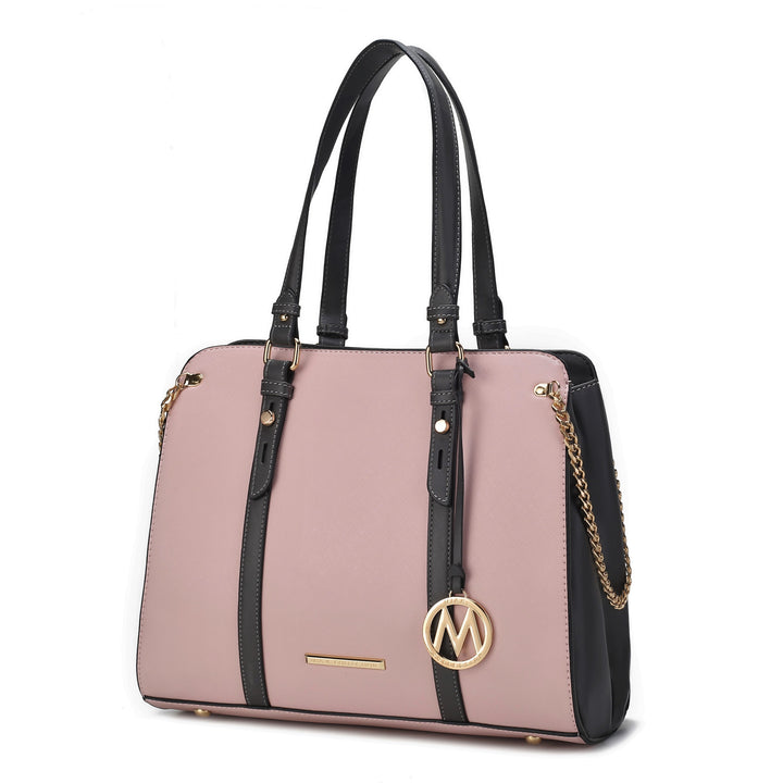 Mkf Amy Vegan Leather Women Tote Bag By Mia K