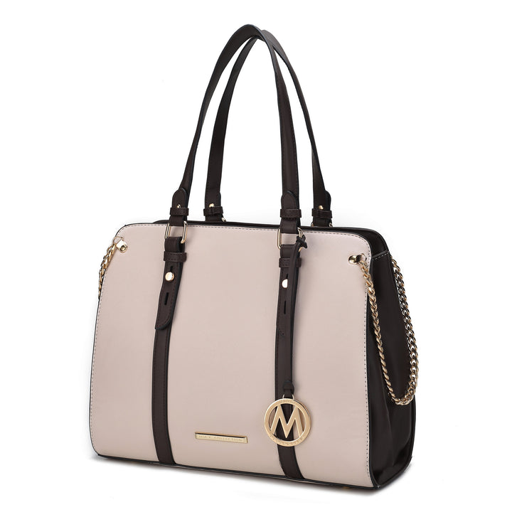 Mkf Amy Vegan Leather Women Tote Bag By Mia K