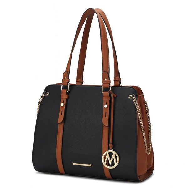 Mkf Amy Vegan Leather Women Tote Bag By Mia K