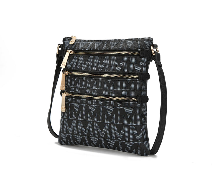 Chocolate Mkf Mya M Signature Crossbody By Mia K