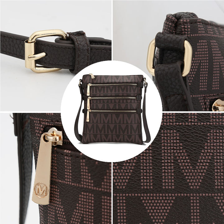 Mkf Mya M Signature Crossbody By Mia K