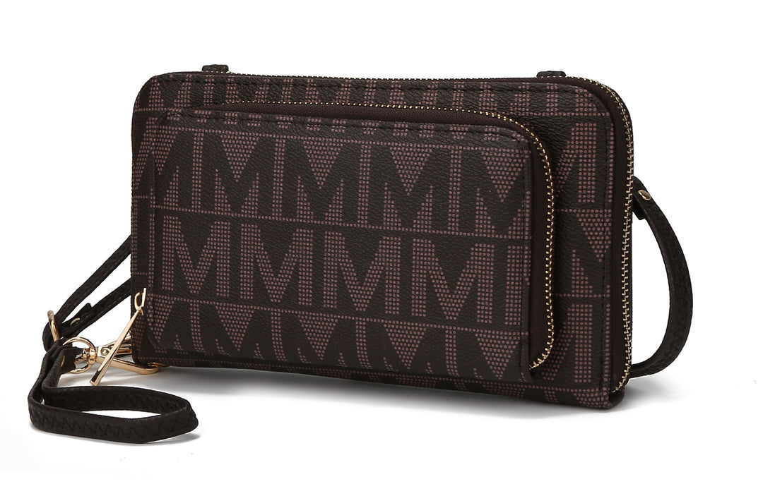 Navy Mkf Dilma Wallet Cell Phone Crossbody By Mia K