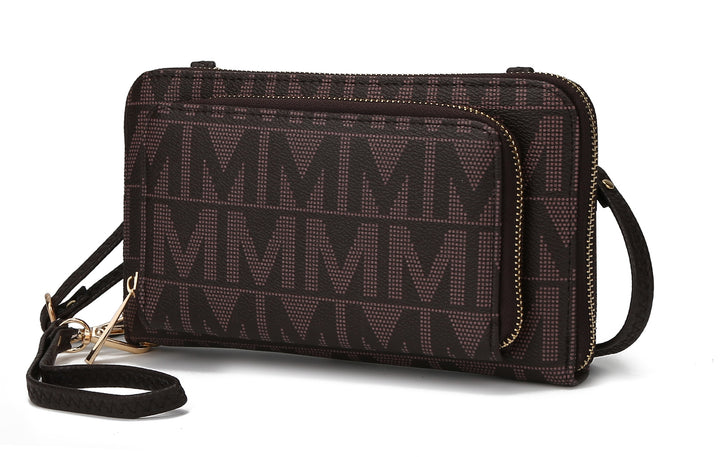 Navy Mkf Dilma Wallet Cell Phone Crossbody By Mia K