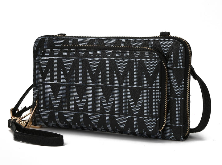 Chocolate Mkf Dilma Wallet Cell Phone Crossbody By Mia K