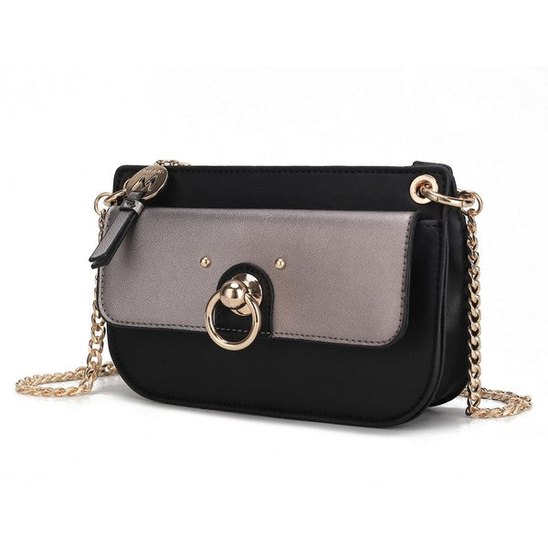 Red-Pink Mkf Jill Womens Crossbody Bag By Mia K