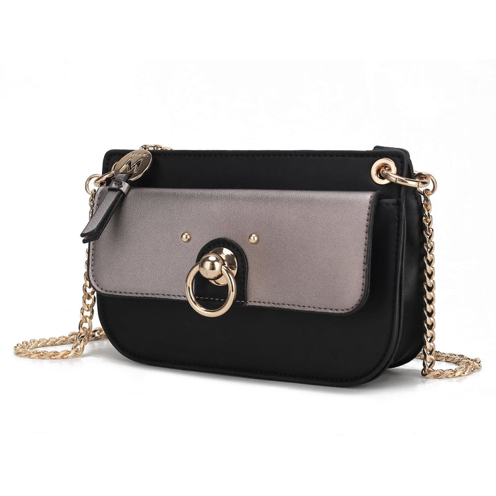 Taupe-Brown Mkf Jill Womens Crossbody Bag By Mia K