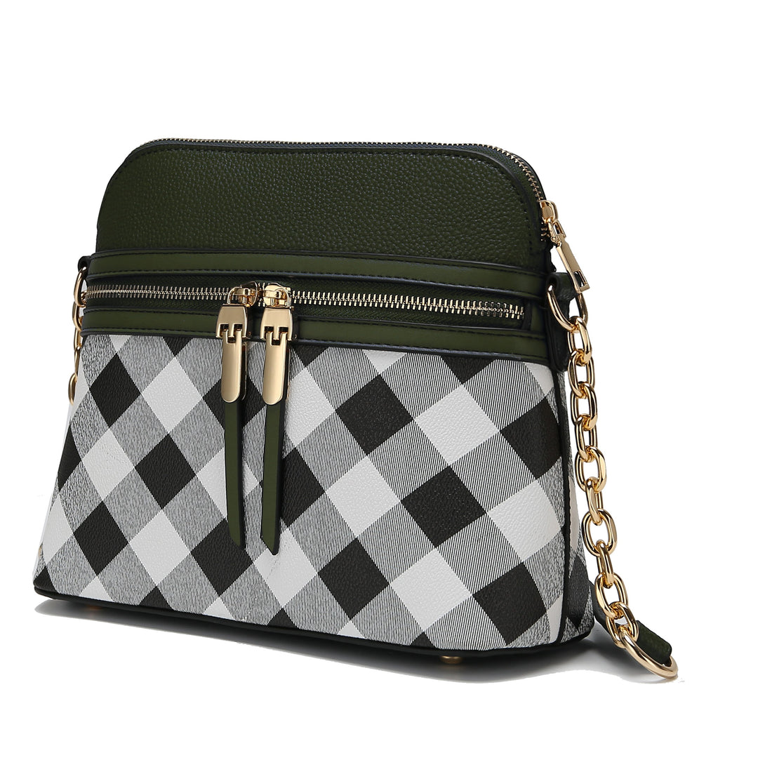 Mkf Suki Checkered Crossbody Bag