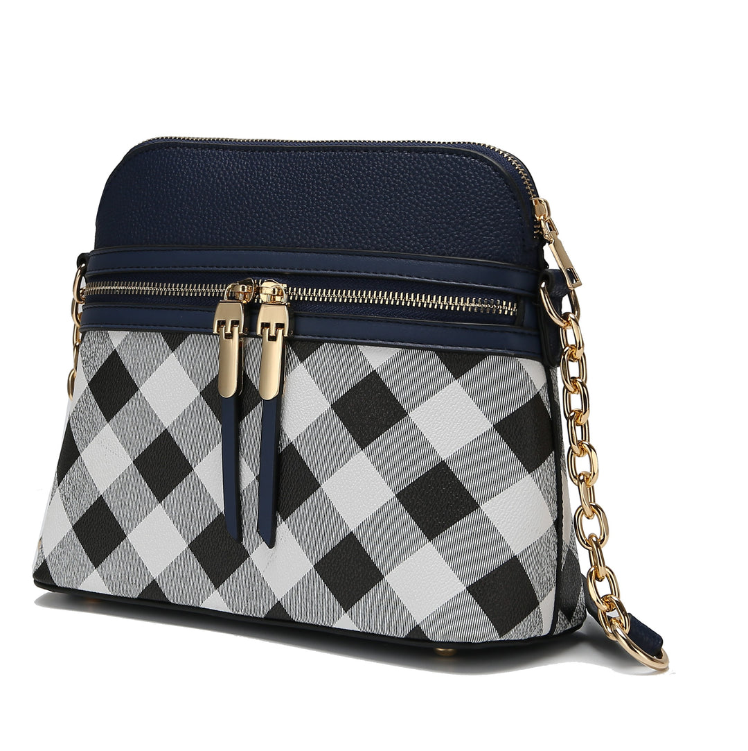 Mkf Suki Checkered Crossbody Bag