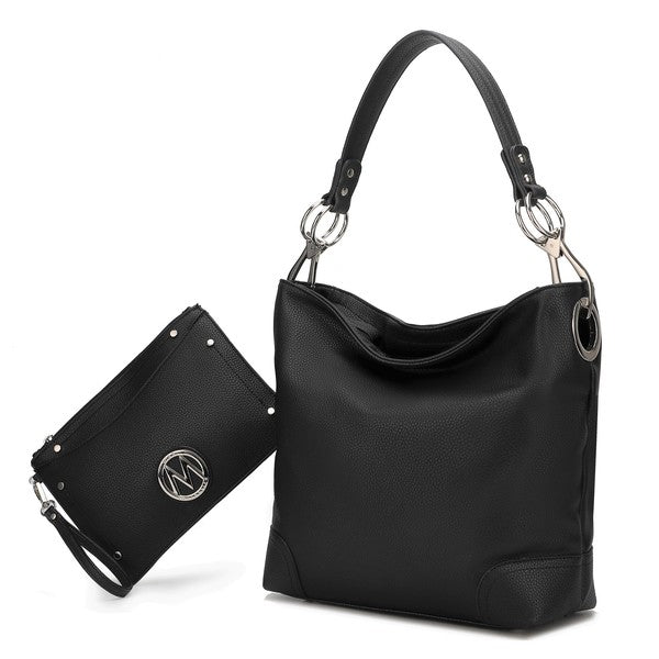 Pink Mkf Viviana Women Hobo Bag With Wristlet