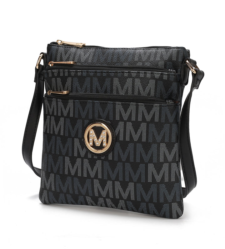 Brown Mkf Lemuel M Signature Crossbody Bag