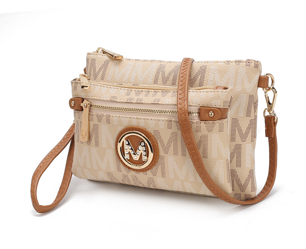 Red Mkf Camren M Signature Crossbody Bag By Mia K