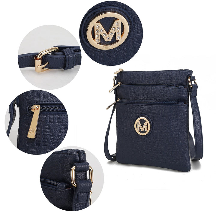 Mkf Lennit Womens Crossbody Bag By Mia K