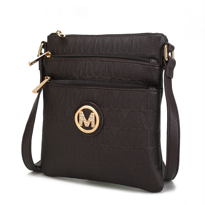 Navy Mkf Lennit Womens Crossbody Bag By Mia K