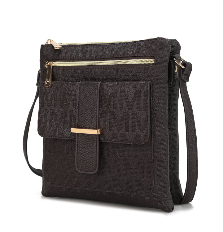 Mustard Mkf Janni Womens Crossbody Bag By Mia K