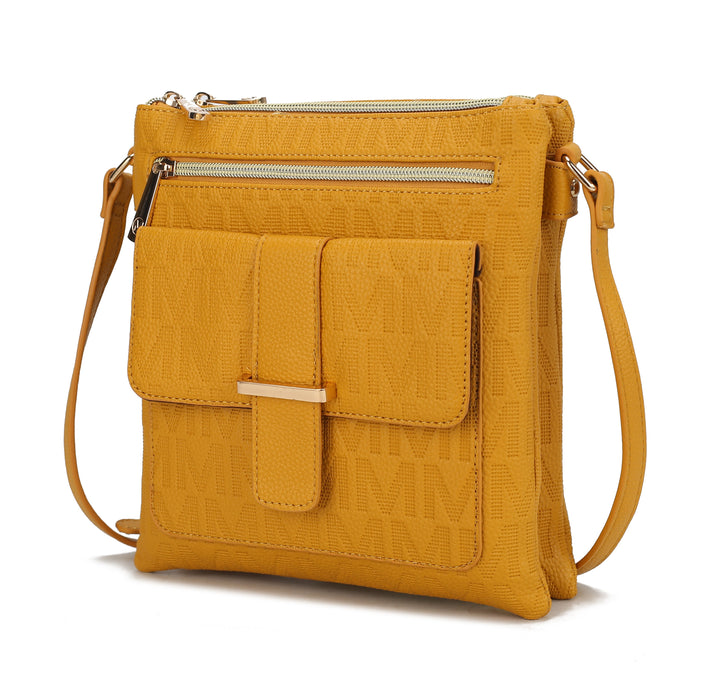 Navy Mkf Janni Womens Crossbody Bag By Mia K