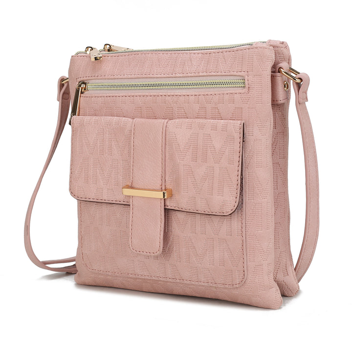 Tan Mkf Janni Womens Crossbody Bag By Mia K