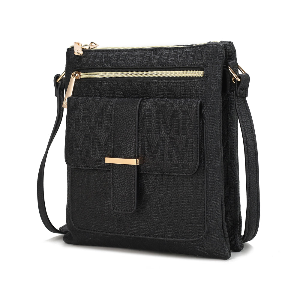 Camel Mkf Janni Womens Crossbody Bag By Mia K