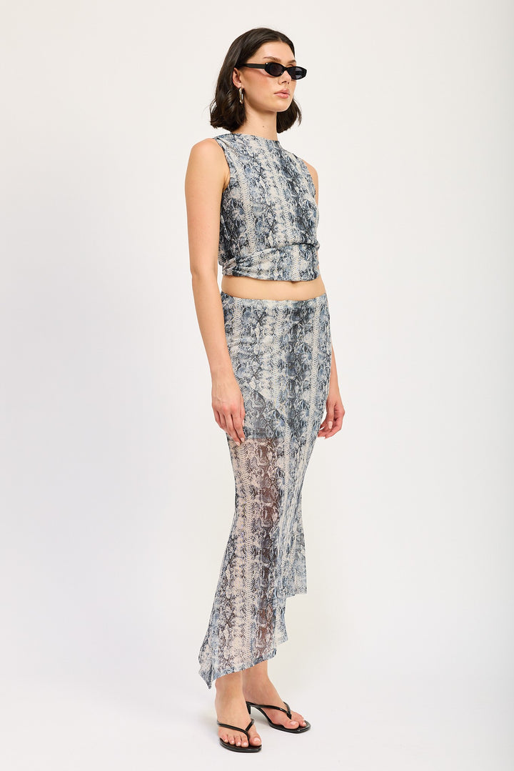 Mermaid Maxi Skirt