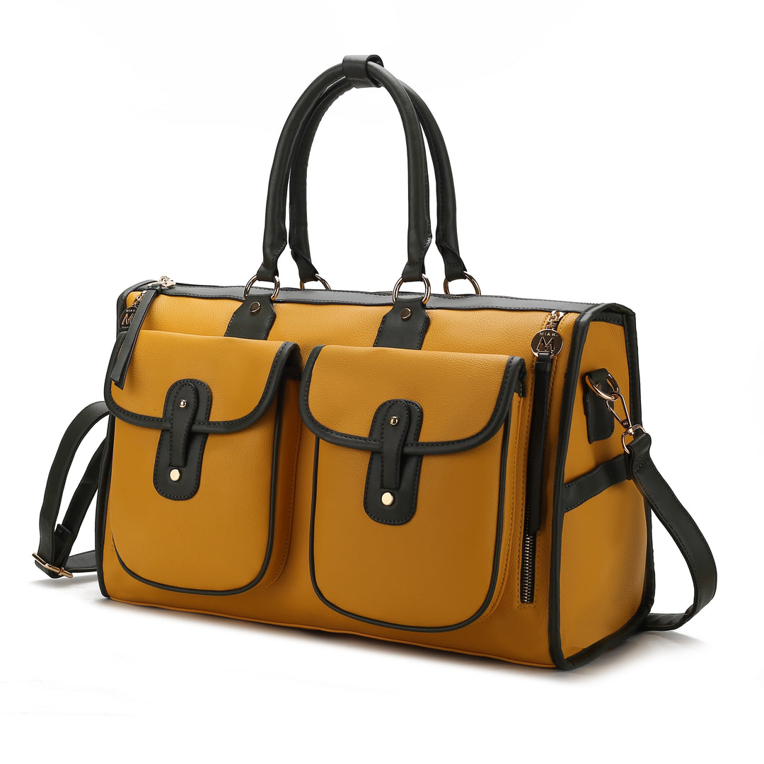 Pewter Mkf Genevieve Women Duffle Bag By Mia K