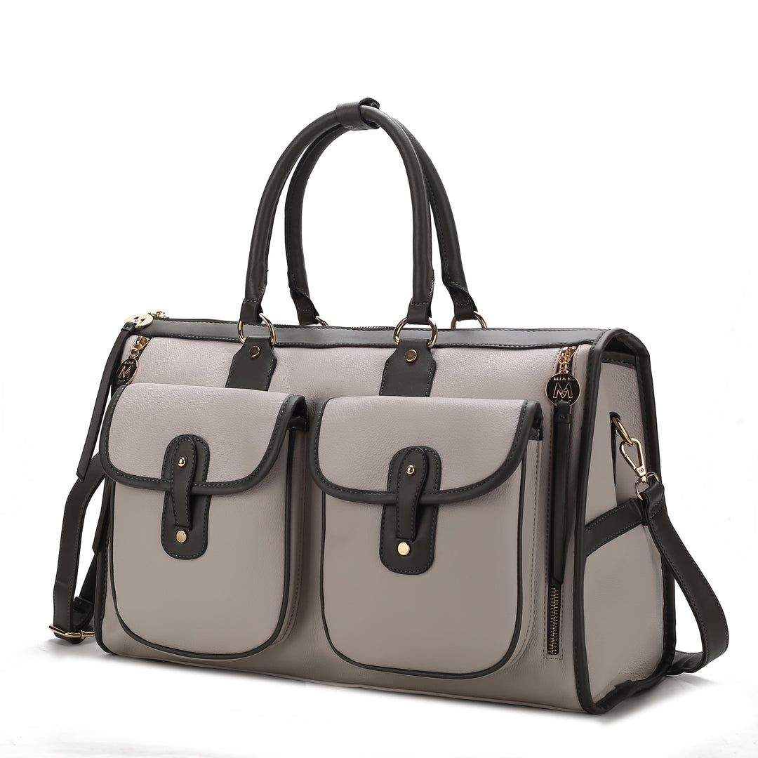 Navy Mkf Genevieve Women Duffle Bag By Mia K