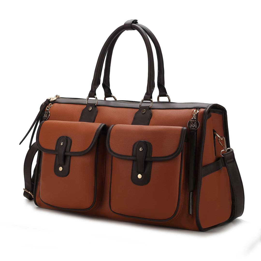 Light Blue Mkf Genevieve Women Duffle Bag By Mia K