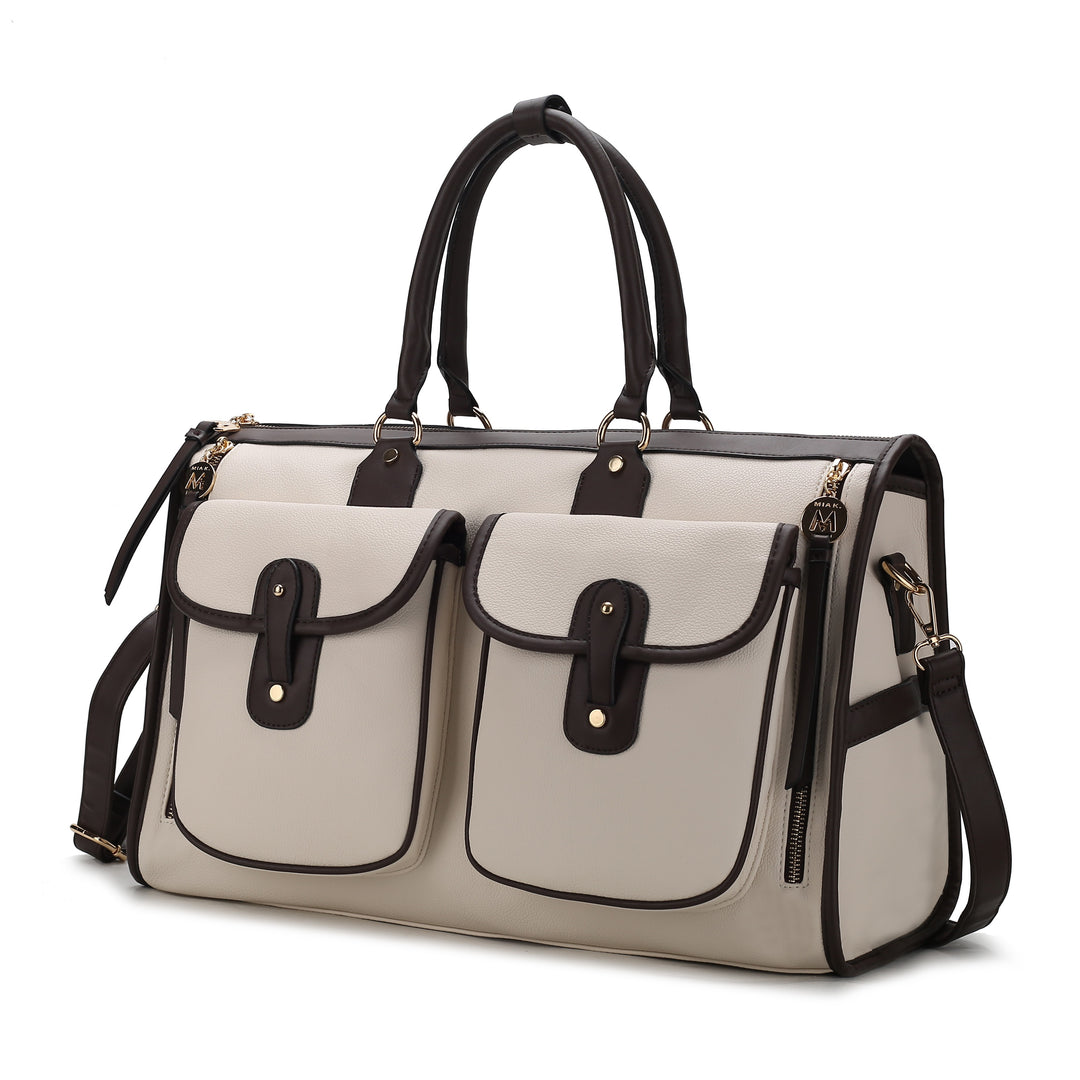 Charcoal Mkf Genevieve Women Duffle Bag By Mia K