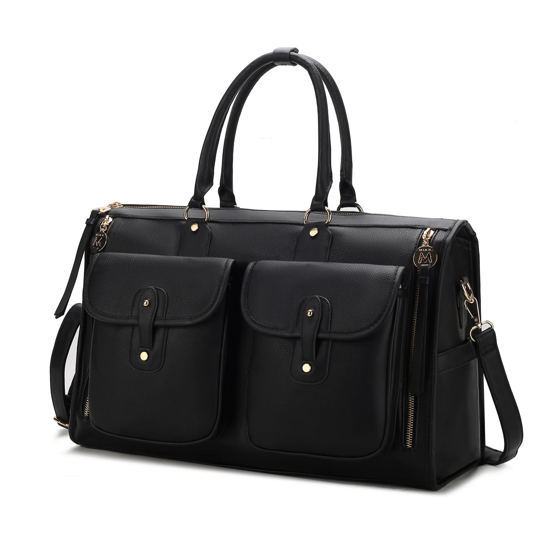 Cognac Mkf Genevieve Women Duffle Bag By Mia K