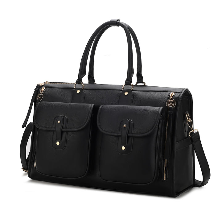Cognac Mkf Genevieve Women Duffle Bag By Mia K